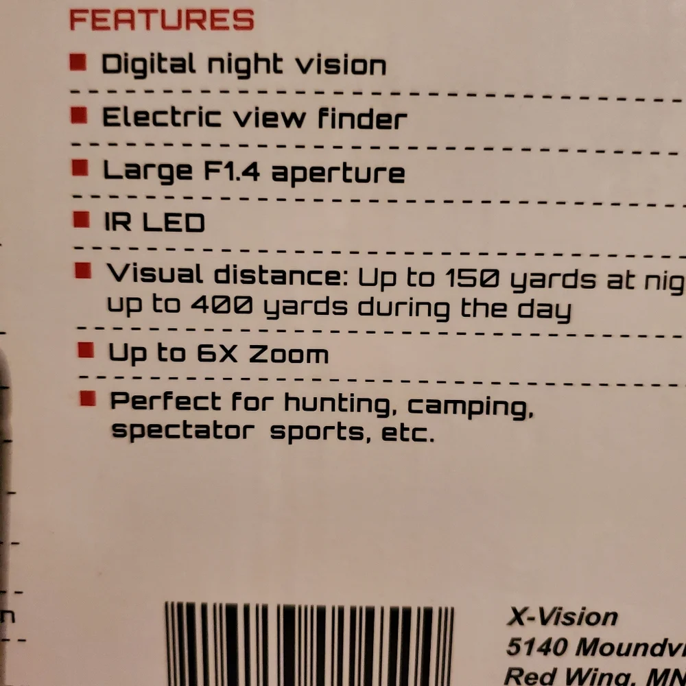 Night Vision Binoculars XANB25